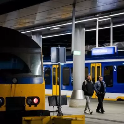Police Swarm Amersfoort Station After Knife Attack Suspect Boards Train