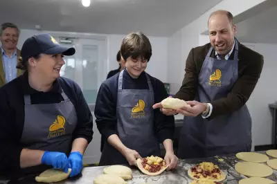 Prince William Crafts 'Passable' Pasty on St Piran's Day Visit to Cornwall