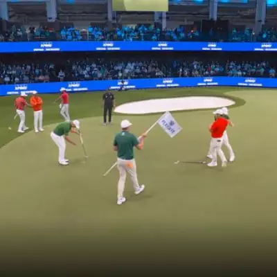 Rory McIlroy's Playful Shove and Club Toss Sparks 'Disrespectful' Commentator Remark