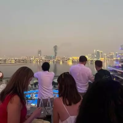 Scottish Tourist Describes Terror as Missiles Fly Over Dubai Brunch