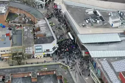 Six Arrested as Bristol Protest Turns Violent, Police Use Batons and Horses