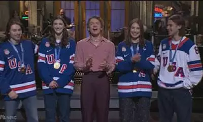 SNL Gives US Women's Hockey Team Spotlight After Trump Comments Spark Outrage