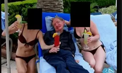 Stephen Hawking Epstein Photo Mystery Solved: Bikini-Clad Women Were His Carers