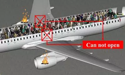 Study Urges Airlines to Separate Elderly Passengers to Speed Up Emergency Evacuations