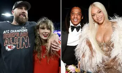 Taylor Swift and Travis Kelce Attend Beyonce's Exclusive Oscars Gold Party