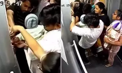 Terrifying Lift Incident in Pune: Baby's Arm Trapped in Door