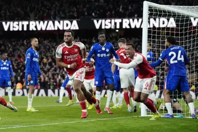 Timber's Header Seals Arsenal's Crucial Victory Over 10-Man Chelsea