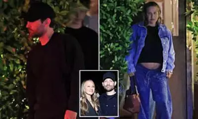 Tobey Maguire and Pregnant Ex-Wife Jennifer Meyer Enjoy Family Dinner in Santa Monica