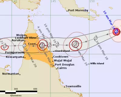 Tropical Cyclone Narelle Makes Landfall in North Queensland