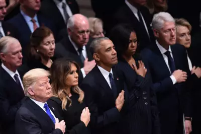 Trump Claims Ex-President Praised Iran War, All Four Deny Conversation