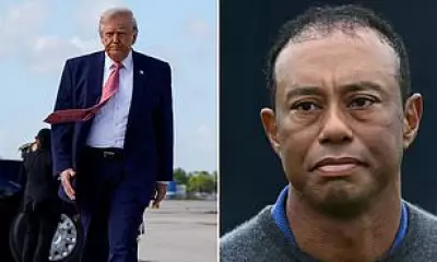 Trump Expresses Concern Over Tiger Woods' Florida Car Crash
