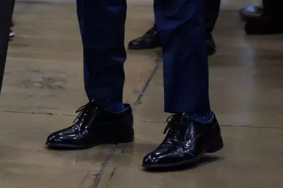 Trump's Gifted Shoes Not Made in America, Parent Company Sues Over Tariffs