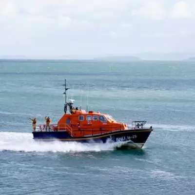 Two Rescued After Yacht Engine Fire Off Cornwall Coast in Dramatic Hailstorm