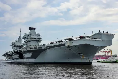 UK Prepares HMS Prince of Wales for Potential Middle East Deployment Amid Rising Tensions