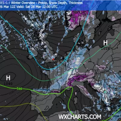 UK Snow Alert: 10 Regions Brace for Weekend Blizzards Before 'Beast from the East'
