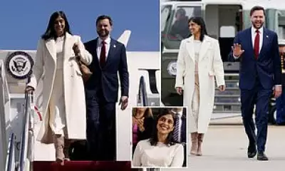 Usha Vance's Stylish Arrival in Maryland While Expecting Fourth Child