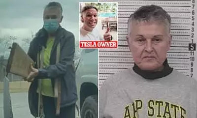 Woman Named Karen Arrested for Vandalising Tesla Cybertruck with Nail Board