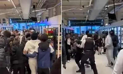 Youth Mob Chaos in London M&S as Police Stand Powerless Amid Rising Retail Crime