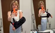 Anthea Turner's Painful Rotator Cuff Injury After Pajama Slip