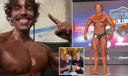 Arnold Schwarzenegger's Son Joseph Baena Wins Bodybuilding Debut Titles