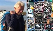 Beach Cleaner's Mountain of Plastic Waste Exposes UK's Pollution Crisis