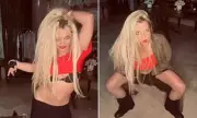Britney Spears Dances Wildly on Instagram After Reuniting with Sons