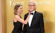 Calista Flockhart and Harrison Ford's Rare Red Carpet Appearance at Actor Awards
