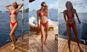 Caroline Wozniacki Shows Off Athletic Physique on Caribbean Yacht Holiday