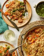 Chantelle Nicholson's Easter Vegetable Recipes: Carrot Crumble and Broccoli