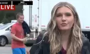 Cincinnati Reporter Stays Calm as Bystander Eats Cigarette on Live TV
