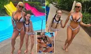 Coco Austin and Daughter Chanel Flaunt Matching Bikinis on Bahamas Getaway