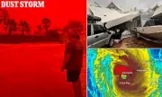 Cyclone Narelle Unleashes Red Dust Storm and Destruction Across Western Australia