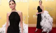 Demi Moore's Slender Appearance at 2026 Actor Awards Sparks Ozempic Speculation