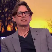 Dougray Scott Discovers He's Excluded from BBC Crookhaven Cast Group Chat on Live TV