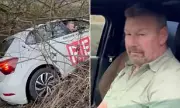 Drink-Driving Instructor Jailed After Ditch Crash Caught on Camera
