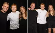 Ed Sheeran Hosts Shane Warne's Children Backstage After Concert Clash