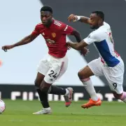 Ex-Manchester United Defender Timothy Fosu-Mensah Trains with Crystal Palace U21s
