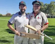 Father and Son Cricketers Shatter Records with 590-Run Partnership