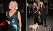 Hannah Waddingham Stuns at Battersea Gala in Glittering Green Gown