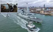 HMS Dragon Finally Sails to Middle East After Urgent Repairs