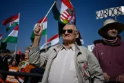 Hungary's Election Showdown: Orbán and Magyar Rally Supporters in Budapest