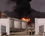 Iranian Drone and Missile Strike Hits UAE's Key Fujairah Oil Hub