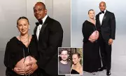 Jennifer Meyer Shows Off Baby Bump with Fiancé at Vanity Fair Oscar Party