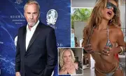 Kevin Costner Spotted in Cosy Chat with Model Brooks Nader at Vegas Club Opening