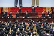 Kim Jong Un Re-elected as North Korean Leader in Rubber-Stamp Parliament Vote