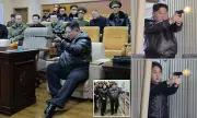 Kim Jong Un's Daughter Fires Pistol in New Images, Fueling Heir Speculation