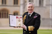 King Discusses Middle East Turmoil at Former Forces Chief's Investiture