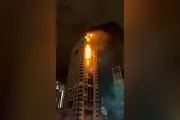Kuwait City Tower Engulfed in Flames Amid Regional Missile Strikes
