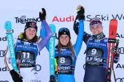 Laura Pirovano Triumphs in Val di Fassa Downhill, Aicher Closes on Vonn
