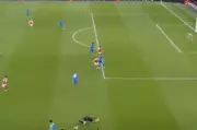 Linesman's Dramatic Pitch Tumble After Collision with Substitute in Arsenal Clash